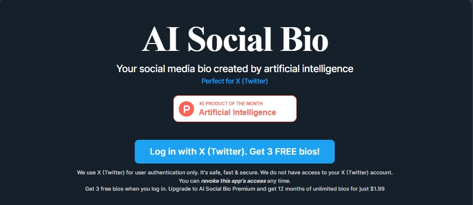 AI Social Bio