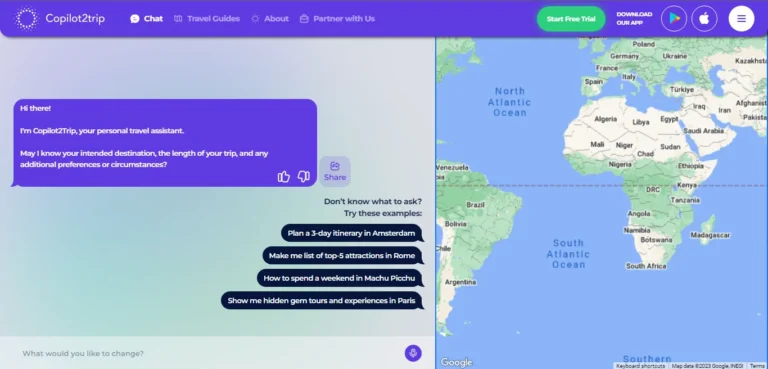 Copilot2trip | Best AI Travel Planner And Best Trip Generator Tool