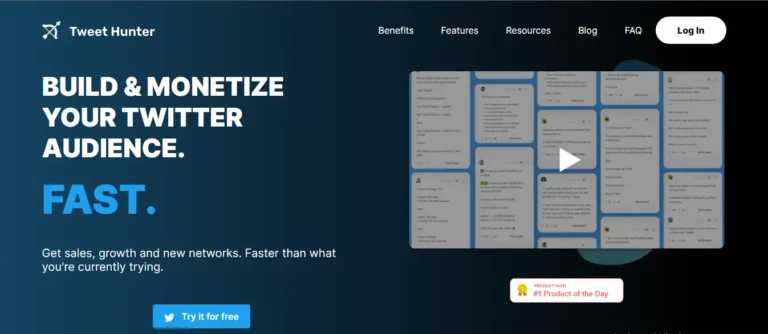 Tweet Hunter | Best AI Social Assistant Tool For Twitter Growth