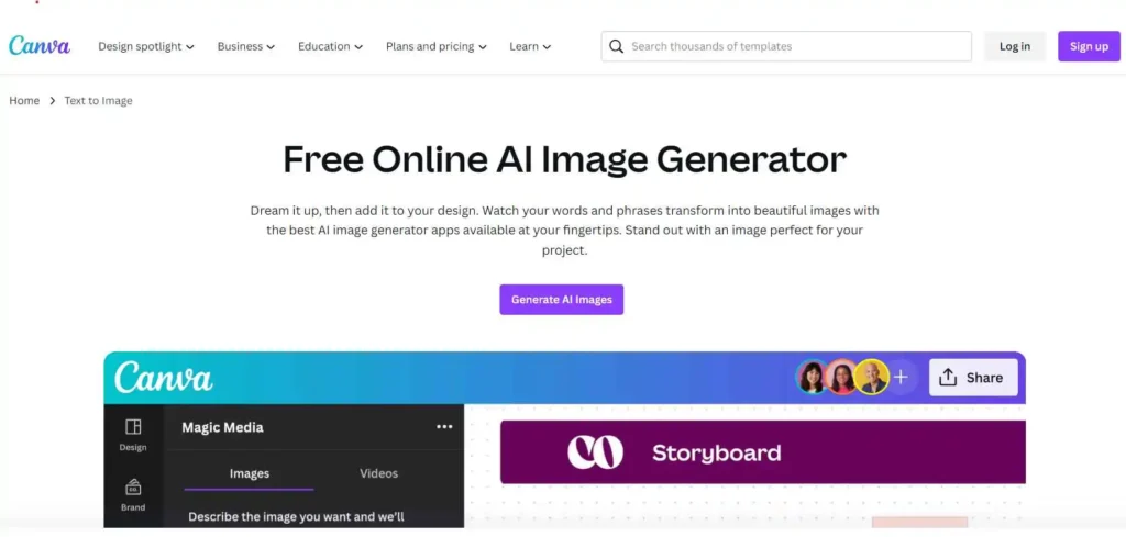 free ai image generator