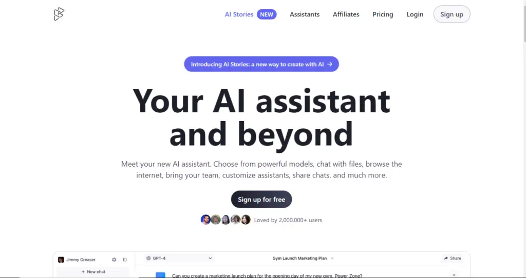 Chat Forefront AI 