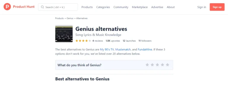 8 TOP PLAYLIST GENIUS AI ALTERNATIVES | BEST WEBSITE 2024