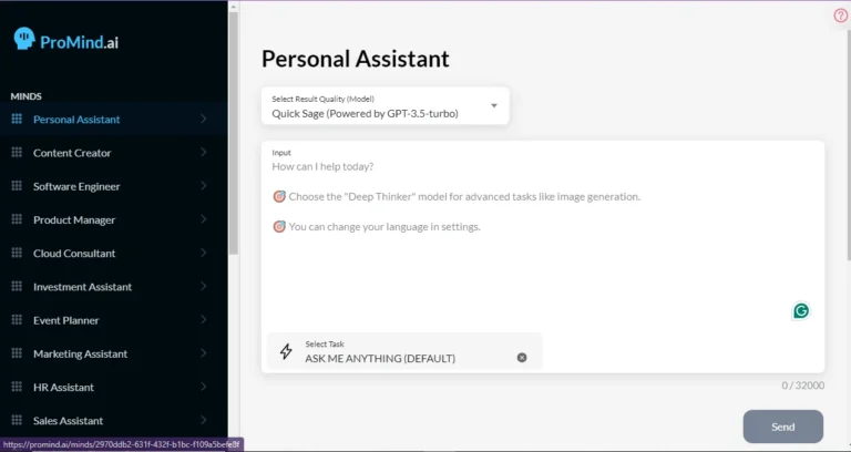 PROMIND AI | BEST AI TOOL FOR CONTENT CREATORS AND PERSONAL ASSISTANT