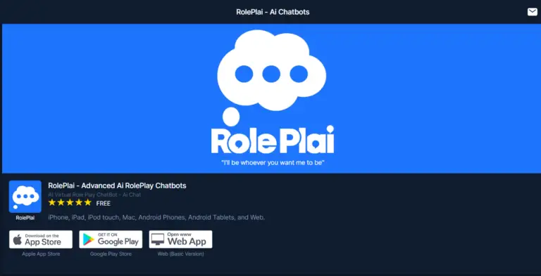 RolePlai | ADVANCE AI TOOL FOR CHATBOT 2024