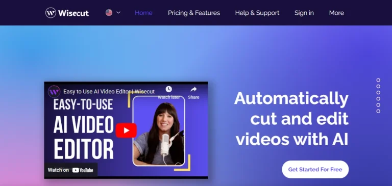 WISECUT AI | BEST AUTOMATIC VIDEO CUTS TOOL 2024